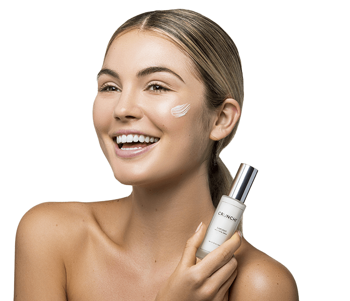 Daylight Facial Cream on skin