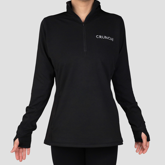 Women's Quarter Zip Pullover - Small - Women's Quarter Zip Pullover